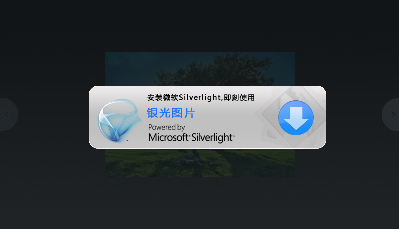 安裝微軟Silverlight控件,即刻使用帖圖瀏覽功能